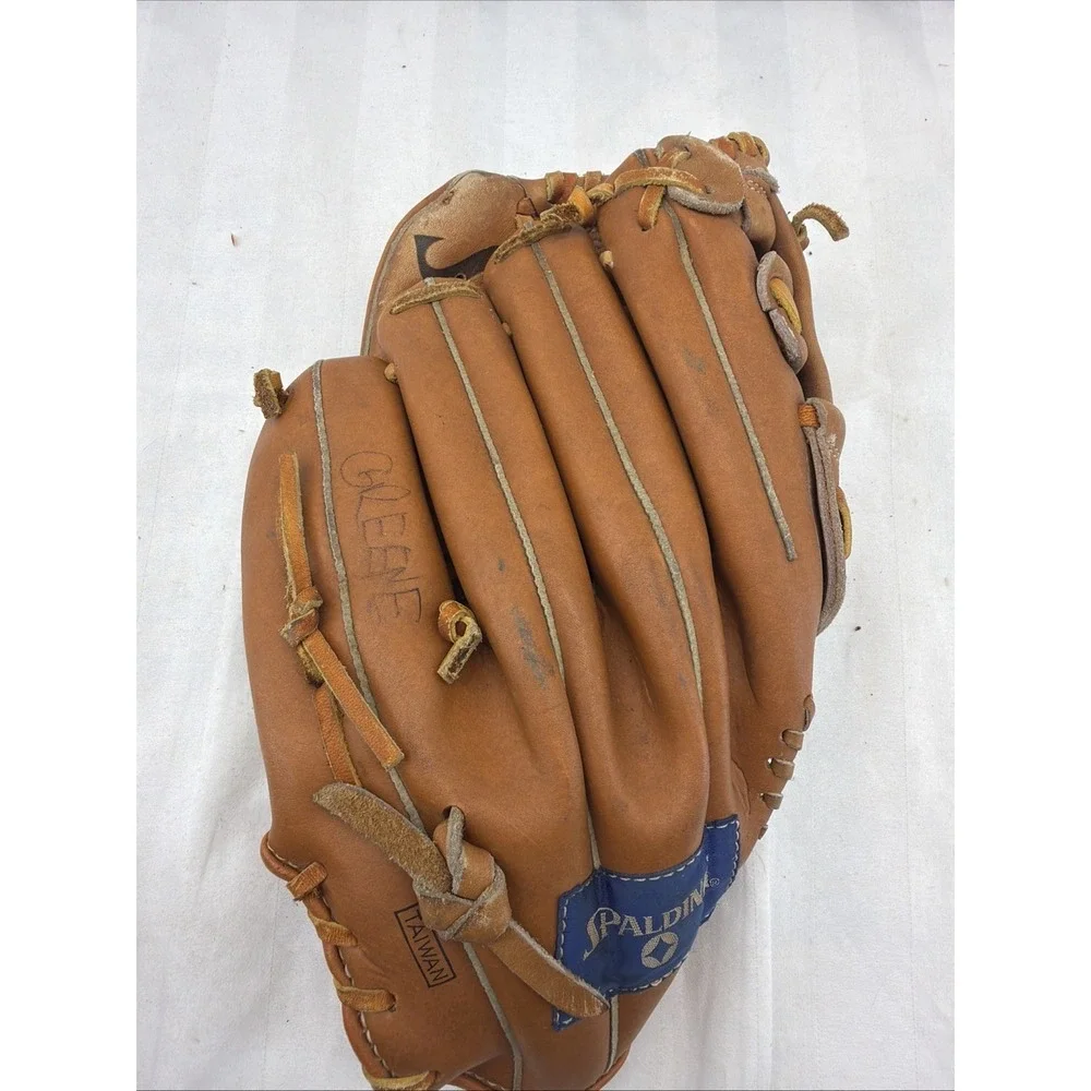 SPALDING The Handler 3 Finger Snap Closure Brown Baseball Glove